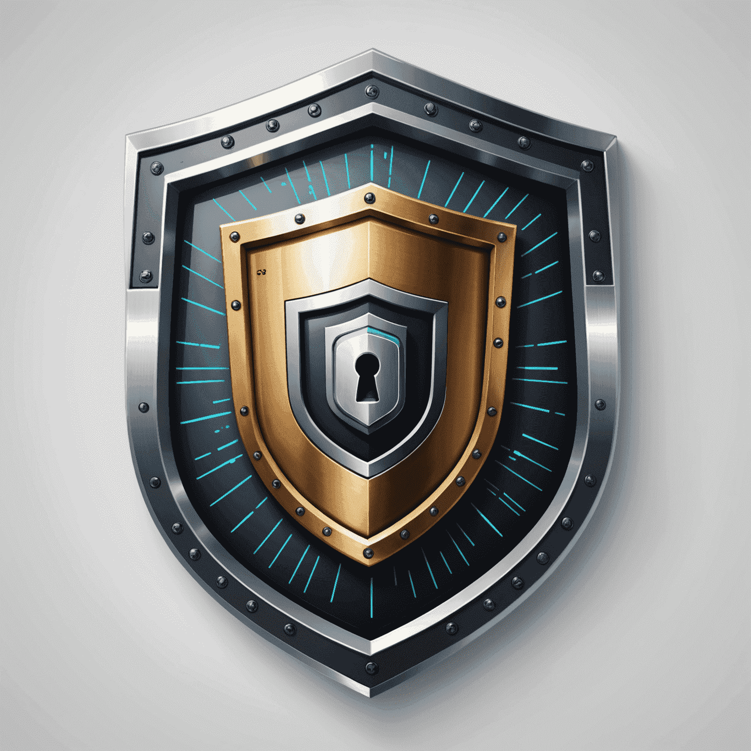SecureTechDaily logo featuring a shield with a digital lock, symbolizing robust computer security