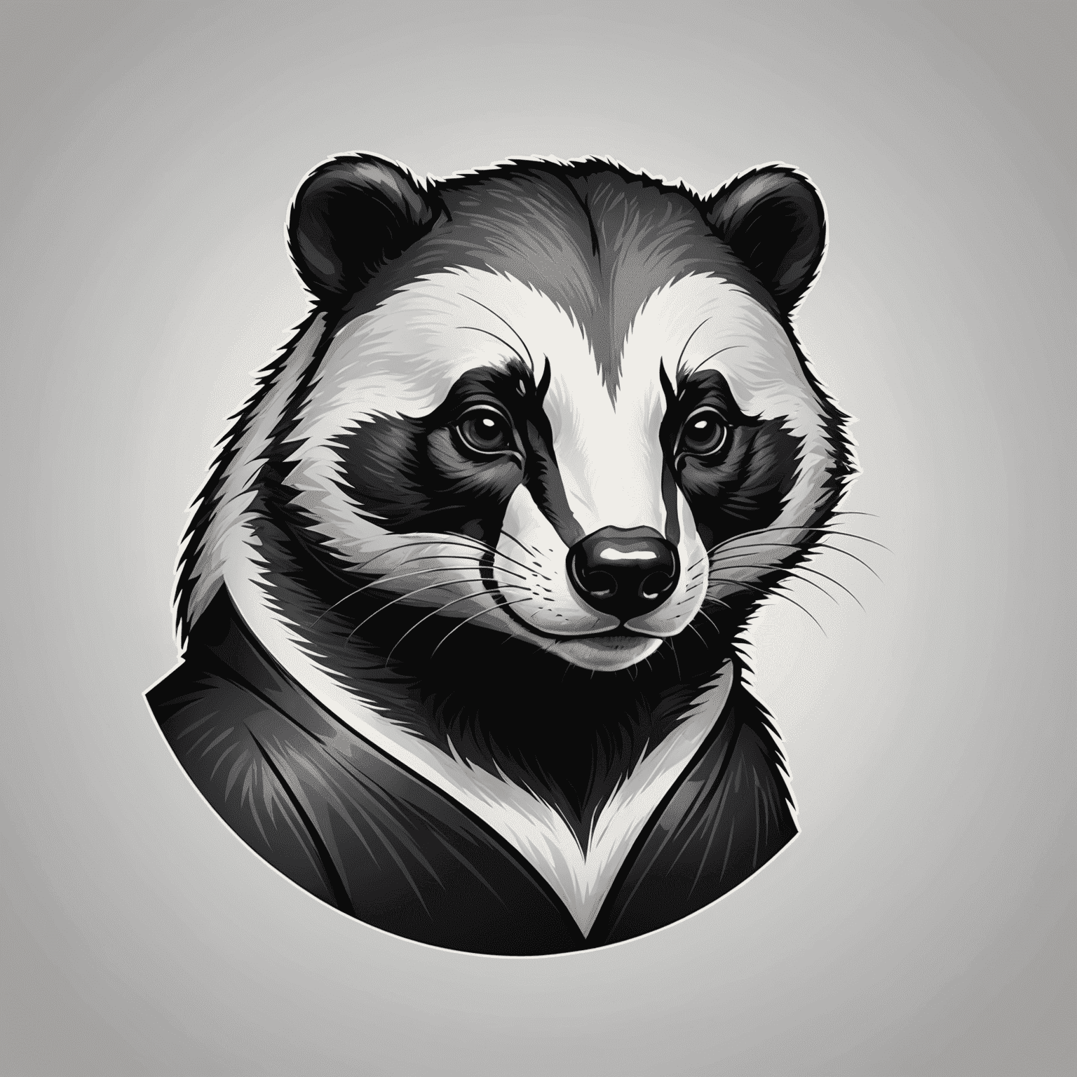 Privacy Badger extension icon showing a cartoon badger with a determined expression